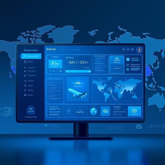 Tableau de bord Nexus Travel affichant des itinéraires